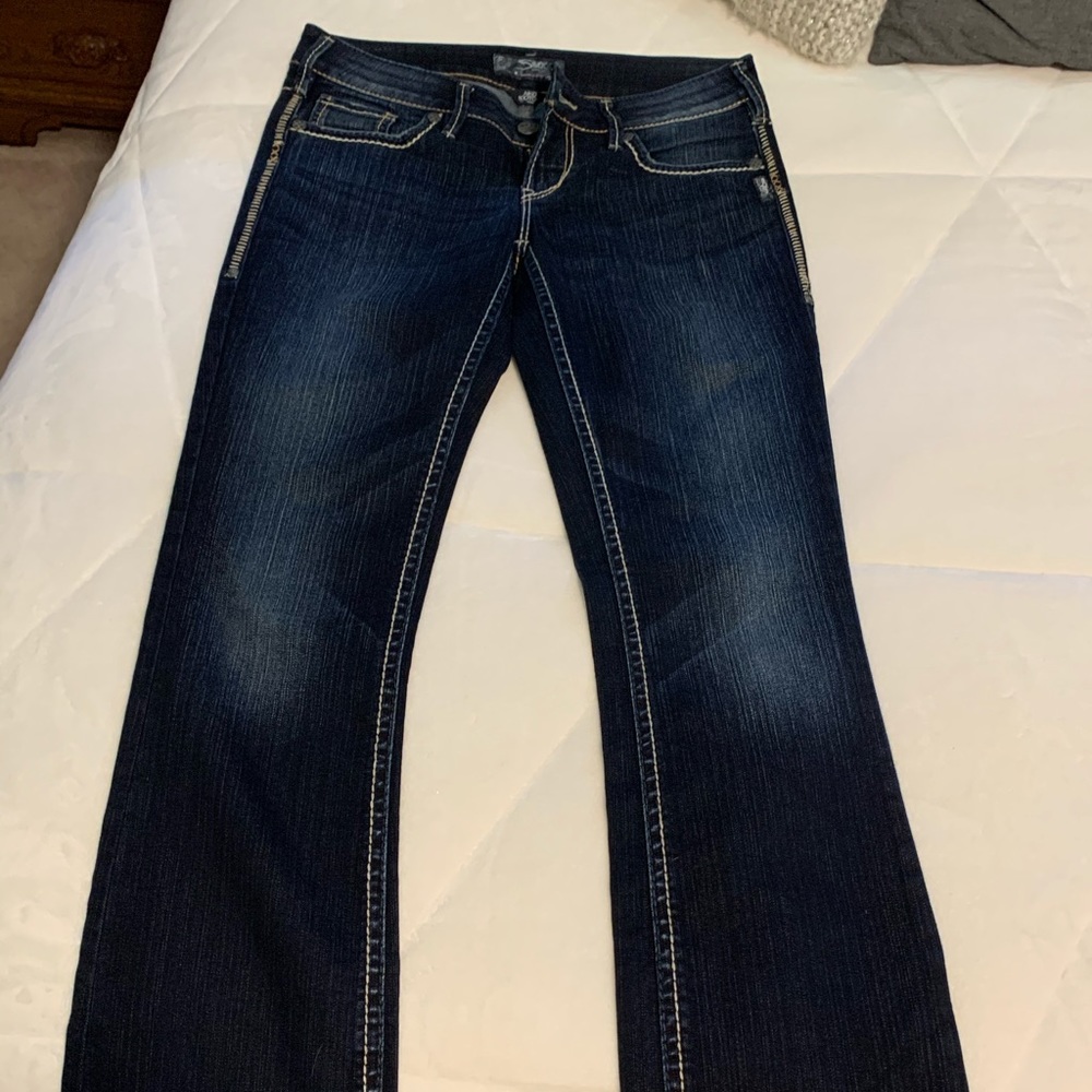 29/35 Silver boot cut jeans